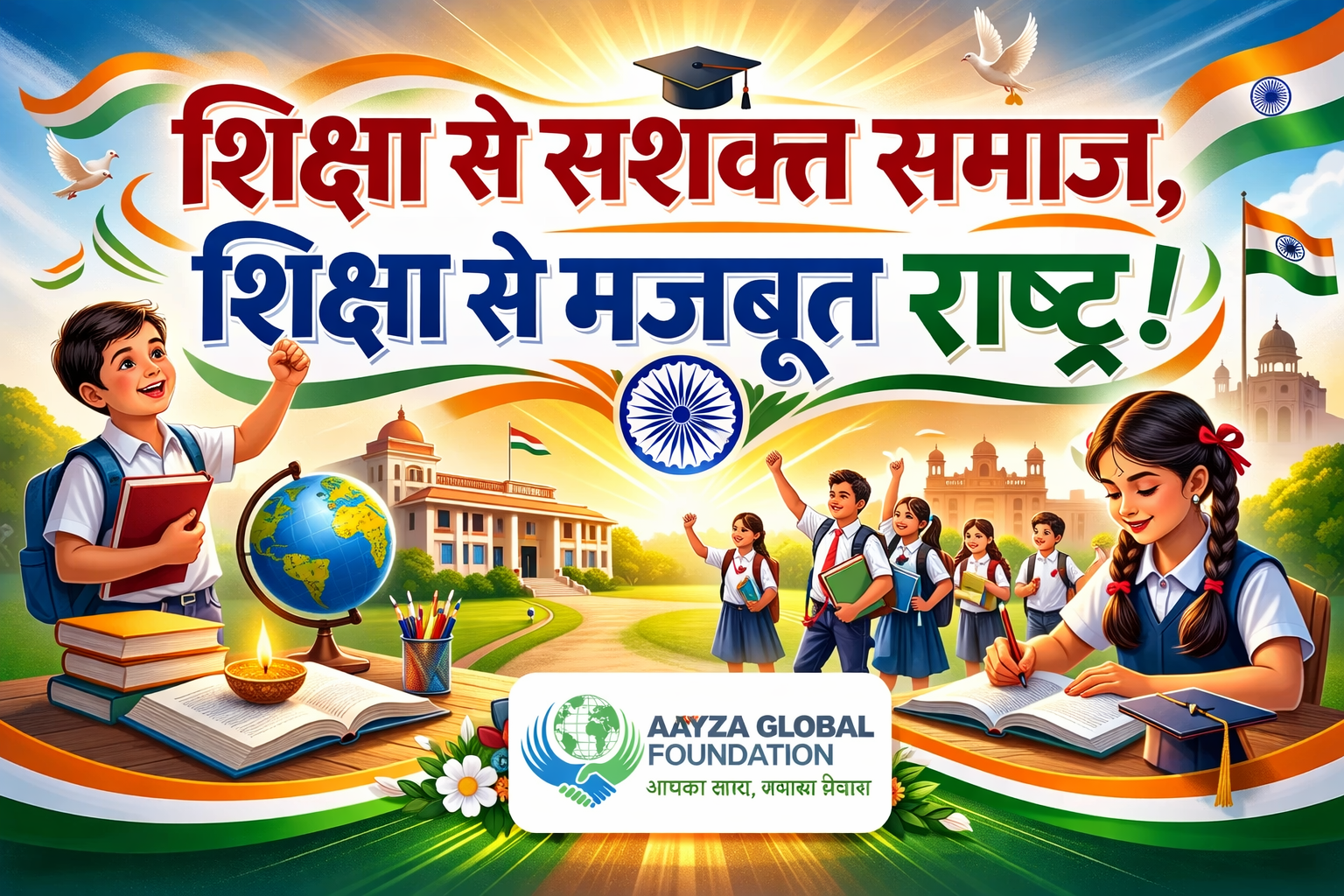 A strong society through education, a strong nation through education
